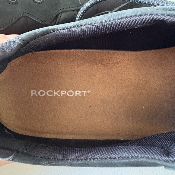 Rockport Works “Pulse Tech” Size 9.5 Wide Women Black Comp toe Sneaker - Picture 10 of 13